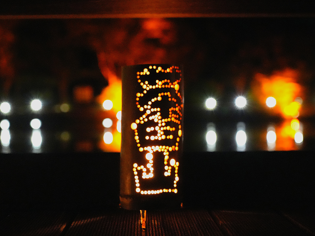 茶臼山高原紅葉ライトアップ