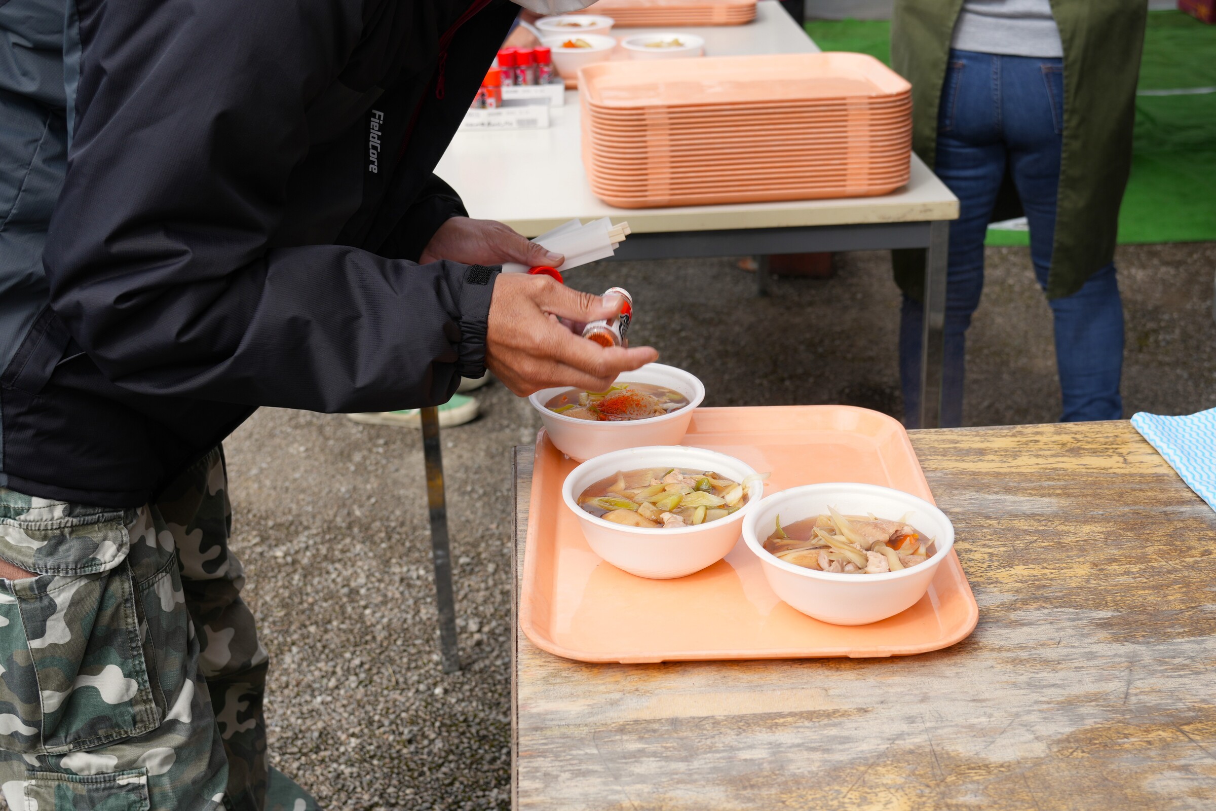 いも煮会in茶臼山