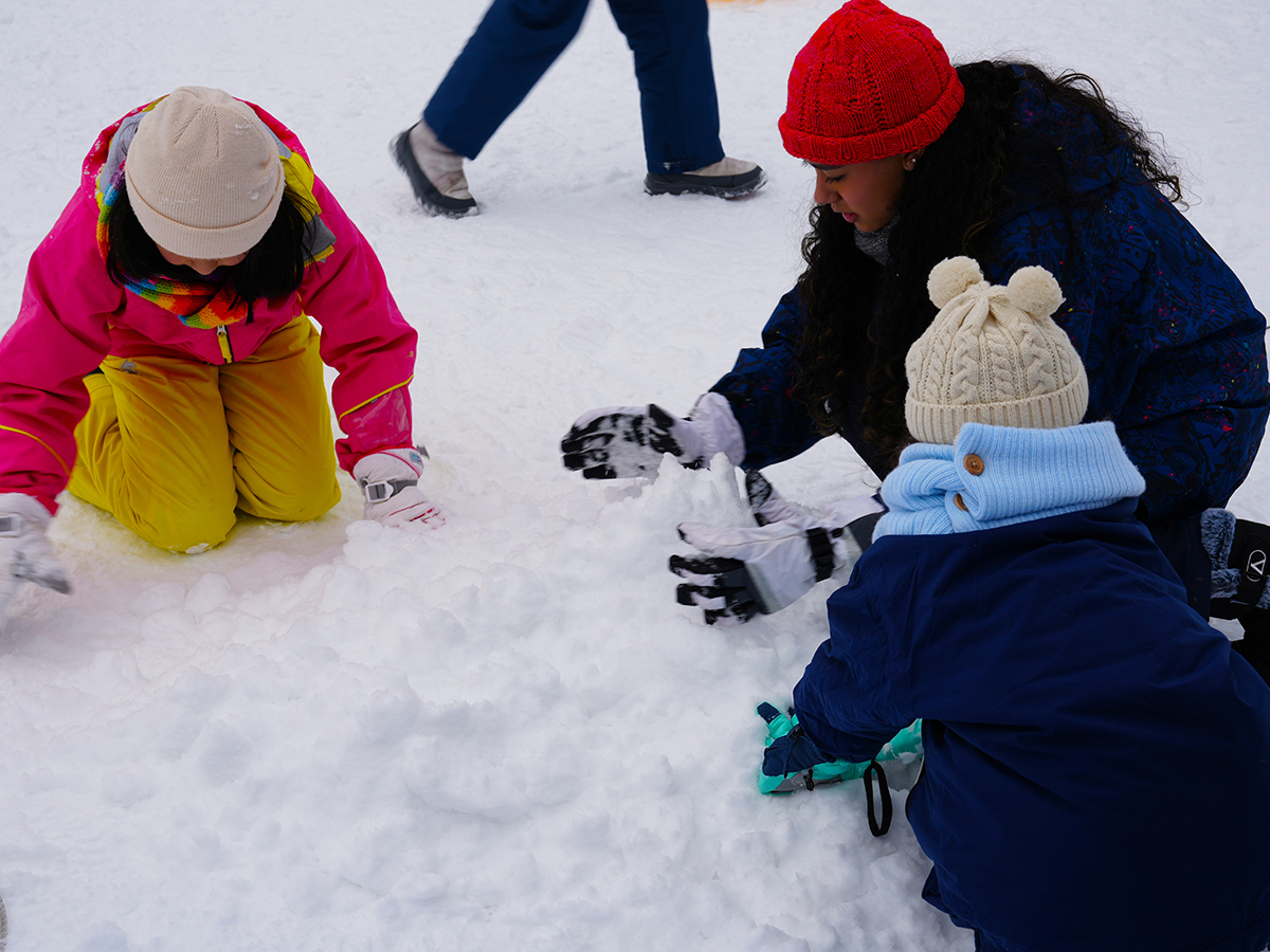 初めての雪遊びに最適！お得なちびっこデー