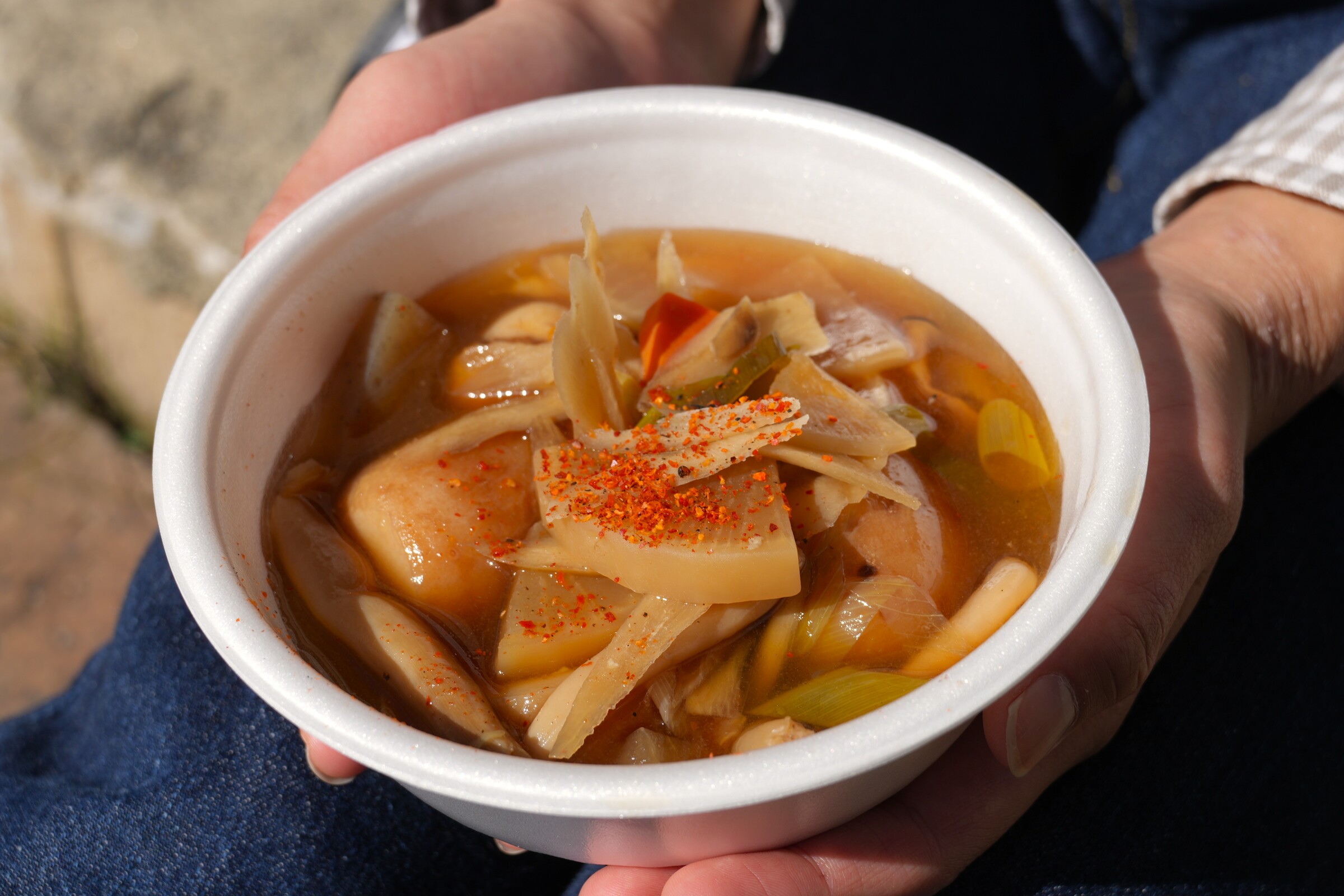 いも煮会in茶臼山